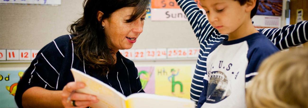 Staff in classroom on The international Preschool